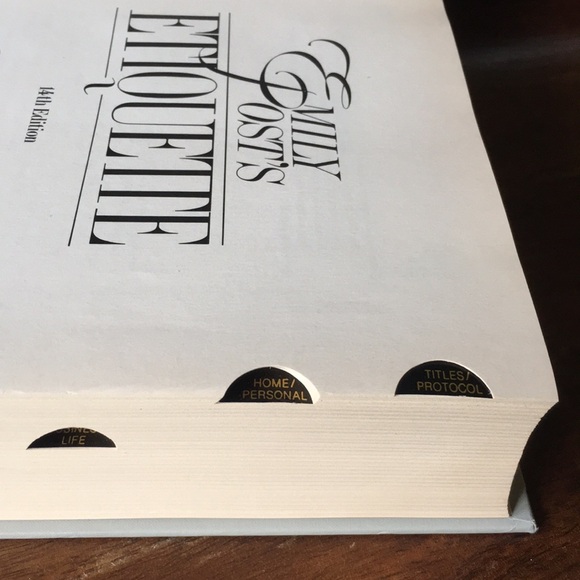 Emily Post's Etiquette Hardcover Book Guide to Modern Manners 14th edition - Picture 11 of 13